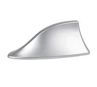 Car Shark Fin Antenna for Mitsubishi ASX Eclipse Lancer 10 9 Outlander, Universal Top Roof Aerials Radio Signal Base Booster Aerials Waterproof Decorative Accessories,B/Silver