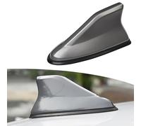 Car Shark Fin Antenna, for Renault Captur II I/Captur E-Tech 2.Gen/1.Gen 2013-2024 Plastic Shark Fin Style Car Vehicle Roof AM/FM Radio Signal Antenna Aerial, Low Wind Resistance,F
