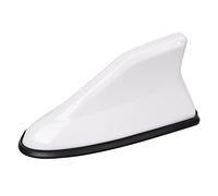 Car Shark Fin Antenna Radio FM/AM Signal Aerial Roof for Chevrolet Cruze Trax Aveo Sail Epica Captiva Volt(White)
