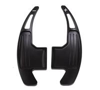 Car Shift Blade Compatible With For Mustang 2015 2016 2017 2018 2019 2020 Car Steering Wheel Controller Gear Shifters Paddle Aluminum Alloy Extend Cover(Black)