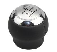 Car Shift Knob 5/6 for Speed Car Gear Shift Knob Lever Shifter Stick Handball Compatible with for Corolla Compatible with for RAV4 for Avensis for Yaris for Verso for Auris for Aygo(Silver,6 Speed)