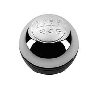 Car Shift Knob 5/6 for Speed Gear Shift Knob Lever Shifter Stick Head Handball Cap Cover for Alfa for Romeo for Giulietta 20102018 Car Styling Accessories(6 Speed Chrome)