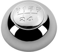 Car Shift Knob 5/6speed Gear Knob Cap Cover Shifter Lever Handball Case Cover for Alfa for Romeo for Giulietta 2011 2012 2013 2010-Up Car Accessories(Chrome 5-Speed)