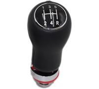 Car Shift Knob Car Gear Shift Knob Chrome & Leather Car Shift Gear Knob Lever Gaitor Boot Cover for A4 8E B6 B7 2000-2008(3)