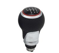 Car Shift Knob, For A4 S4 B8 8K A5 8T Q5 8R 2007-2015 5/6 Speed Manual Gear Shift Knob Lever Stick Arm Pen Gaiter Boot Cover Case(Red R123456)