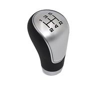 Car Shift Knob for Hyundai Ix35 for Elantra for Tucson for Matrix Car Shift Gear Knob Lever Gaitor Boot Cover Manual Transmission Gear Shift Knob Head(5 Speed Sliver)