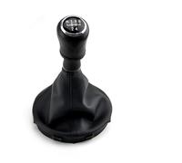 Car Shift Knob for Transporter T5 T5.1 T6 Gp 2003-2011 Shift Knob Leather Gaiter Boot Car Styling(Black,5)