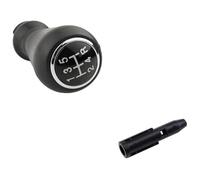 Car Shift Knobs Fits for P&eugeot 106 206 306 406 407 107 207 307 205 5 Speed Shift Lever Car Gear Shifter Knob Leather Stick Manual(A)(D)