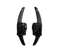 Car Shift Paddle 2pcs for Golf 6 Tiguan MK5 MK6 Jetta GTI R20 R36 CC Car Steering Wheel Carbon Fiber Paddle Shift Accessories(Black)
