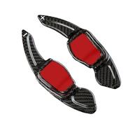 Car Shift Paddle Blade Compatible with Skoda for Monte for Carlo for Scout Carbon Fiber Steering Wheel Paddle Shift Extend Shifters D6015