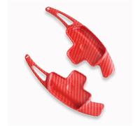 Car Shift Paddle Compatible with for A B C S E Class GLA CLS for CLA W222 213 205 177 X222 Car Steering Wheel Shift Paddle Shifters Car Paddle Shifters(Carbon Fiber red)