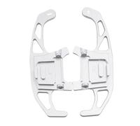 Car Shift Paddle Compatible with for Golf for GTE MK7 2013 2014 2015 2016 2017 2018 Car Styling Car Aluminum Steering Wheel Shift Paddle Shift 2X Red Black Silver(Silver)