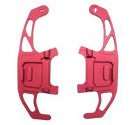 Car Shift Paddle Compatible with for Golf for GTE MK7 2013 2014 2015 2016 2017 2018 Car Styling Car Aluminum Steering Wheel Shift Paddle Shift 2X Red Black Silver(Red)