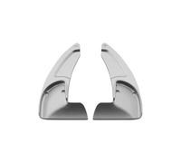 Car Shift Paddle Compatible With Jeep For Cherokee KL For Grand For Overland 2015 Car Steering Wheel Paddle Shifter Extension Gear Sticker Accessories(Silver)