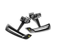 Car Shift Paddle Compatible with Porsche for Carrera for Cayman for Boxster 718 GT4 Car Interior Steering Wheel Magnetic Paddle Shift Pad Car Paddle Shifters(Yellow)
