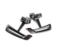 Car Shift Paddle Compatible with Porsche for Carrera for Cayman for Boxster 718 GT4 Car Interior Steering Wheel Magnetic Paddle Shift Pad Car Paddle Shifters(Red)