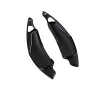 Car Shift Paddle Extended Trim Cover | Aluminum Paddle Shifter Extension Kit Compatible With Lexus 2nd Gen IS250 IS350 IS-F 2006-2013 DUBNRGC(Black)