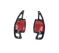 Car Shift Paddle for A3 A4 A5 A7 A8 S3 S4 S5 S6 S7 2020 2021 2pcs/lot Car Sports Steering Wheel Shift Paddle ABS Carbon Fiber(Pearl Black)