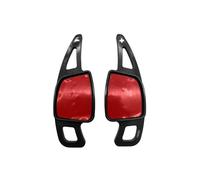 Car Shift Paddle for A4L A6L A7 A8 A6 2019 2020 2021 2022 Car Steering Wheel Paddle Shifter Sticker Accessories(Black)