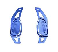 Car Shift Paddle for A5 S3 S5 S6 S8 SQ5 RS3 RS4 RS5 RS6 RS7 RSQ Aluminum Car Gear Shifter Steering Wheel Shift Paddle Extension 2pcs Brown(Blue)