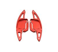 Car Shift Paddle For A6 S6 C8 For A7 S7 4K For A8 S8 For Q8 E-tron Sportback 2019-2024 Car Steering Wheel Shift Paddle Extension Shifter Paddles Auto Steering Wheel Shifter Paddles(Red)