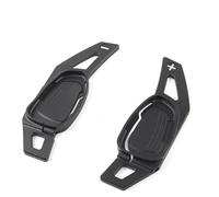 Car Shift Paddle for Audi A3 A4 A4L A5 A6 A7 A8 Q3 Q5 Q7 TT S3 R8 Red Silver Black Blue Aluminium DSG Car Steering Wheel Shift Paddle Shifter(BlackOne)