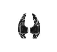 Car Shift Paddle for BMW 3 Series 2013 2014 2015 2016 2017 2018 2019 Steering Wheel Shift Paddle Interior Trim Patch Extended Sports ABS Carbon Fiber(Forged Carbon Fiber Pattern)