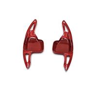 Car Shift Paddle For BMW F30 F31 F32 F10 F20 F22 F15 F16 X1 X3 X4 X5 X6 2pcs/lot ABS Car Steering Wheel Paddle Shifter Extension(Pearl Red)