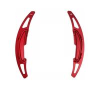 Car Shift Paddle for BMW M2 M3 M4 M5 X5M X6M F87 F85 F86 F80 F82 F83 F10 M6 F12 2Pcs Car Steering Wheel Shift Paddle Shifter Extension(Red)