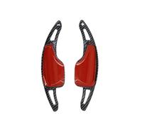 Car Shift Paddle for Camaro 2016-2023 for Corvette C7 2014-2020 Car Steering Wheel Shift Paddle Extension Parts(Carbon Fiber Black)