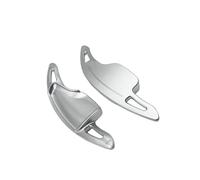 Car Shift Paddle for Camaro MK6 ZL1 LT1 RS SS 2016 2017 2018 Aluminum Steering Wheel Paddle Shifter Extension 2PCS/Pair(Silver)
