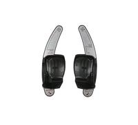 Car Shift Paddle for Golf 6 Jetta GTI MK6 2009 2010 2011-2014 Steering Wheel Shift Paddle Extension Auto Shift Gear Car Part(Silver and Black)