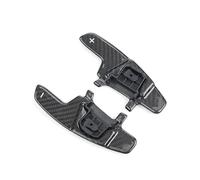 Car Shift Paddle for Golf 7 SAGITAR GLI LAMANDO GTS Polo GTI Carbon Fiber Auto Steering Wheel Shifter Paddle Replacement(Glossy Black)