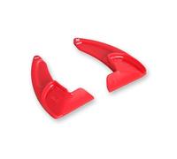 Car Shift Paddle For Grand Cherokee Dodge SRT 2pcs/lot ABS Steering Wheel Shift Paddles Extended Decoration Trim Accessories(Red)