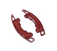 Car Shift Paddle For Land For Rover For Range For Rover Velar/Evoque Defender Discovery 5/For Jaguar XEL XFL F-PACE 2Pcs ABS Paddle Shifter(Carbon Red)