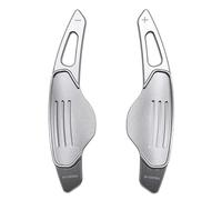 Car Shift Paddle for Land Rover for Evoque,Discovery Range Rover Sport Aluminum Paddle Shifter Compatible with Jaguar F-Pace E-Pace XE XF XJ/(Silver)