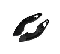 Car Shift Paddle for Lexus is RC NX 330 350 300h Car Steering Wheel Paddles Extend Gear Shift Aluminum Paddle Shifter Covers 2pcs(Black)