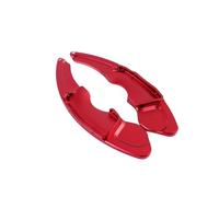 Car Shift Paddle for Lexus IS250 IS300 IS350 RC350 RC300 NX300 NX200t CT200h 1pair Aluminum Paddle Shifter Extensions Interior Shift Cover Trim(Red)