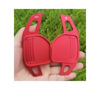 Car Shift Paddle For Seat Alhambra Ateca Leon 5F FR Tarraco Ibiza 6P Cupra ST 2024 Car Steering Wheel Shift Paddle Extension Stickers(Red)