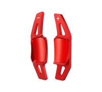 Car Shift Paddle for Tiguan MK2 Golf 7 8 Alltrack MK7 8 T-Cross Passat B8 GTI Steering Wheel Paddle Shifter Trim(Red)