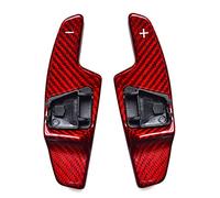 Car Shift Paddle, for VW, for Golf 8 MK8 GTI R R-line Cc 2020 2021 Carbon Fiber Car Accessories Steering Wheel Gear Shift Paddle Shifter Extension Shift Paddles (Color : Red)