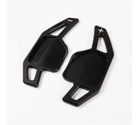 Car Shift Paddles For Skoda For Octavia For A5 MK2 1Z RS VRS RS 2010 2012 Car Steering Wheel Shift Paddle Extension Shifters Gear Stickers Shifter Paddle(Black)