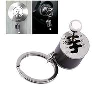 Car Shifter Keychain, Multicolor Creative Auto Gear Shifter Model Metal Alloy Key Ring for Car Lovers Metal Alloy Key Ring for Car Lovers Gift for Men Women