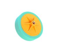Car Shine Wheel Disc Effective, Portable Wheel Shaped Design Buffer | Scrubbing Pads for Portable Car Finish Waxing Automotive Detailing Buffer Burn Green