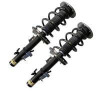 Car Shock Absorbers 2 PCS Front Left & Right Spring Shock Absorber Strut Suspension Assys For Land For Rover For Range For Rover For Evoque 2012-2018 LR024437 Shock Absorber Strut
