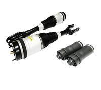 Car Shock Absorbers 4pcs Front Air Suspension Shock Absorber Rear Pair Spring Bags For Jeep For Grand For Cherokee 2011-2015 Air Suspension Compressor Pump