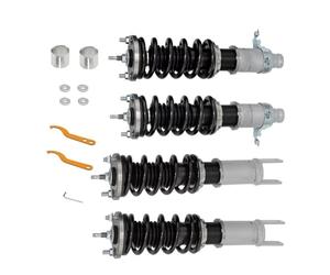 Car Shock Absorbers For Civic EK EJ 1996-2000 Coilover Kits 24 Ways Adjustable Damper Shock Absorber Gray Coilovers