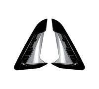 Car Side Air Fender Vent Cover Trim Protection Decoration Sticker For X3 X4 G01 G02 MSport 2018-2023 Car Side Skirts(Glossy black)