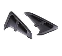 Car Side Air Outlet Fender Trim Fit use for BMW X3 G01 X4 G02 2018-2021 ABS Carbon Fiber Car Front Fender Side Air Outlet Cover Trim Accessories Fender Flare Flexible(Style A Matte black,For X4)