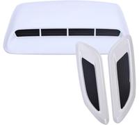 Car side air vent Car Air Intakes Automobile Hood Vent Decorative Automobile General Air Circulation Hole(Style 2)